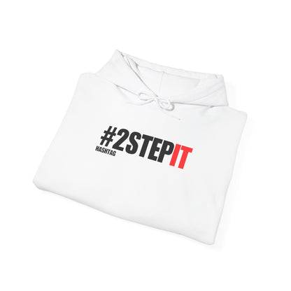 WHITE #2StepIt Hoodie